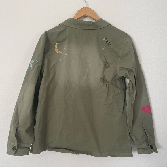 Wildfox Couture Truman Jacket | Oil Green Oil Green / size M NWT - Picture 8 of 16